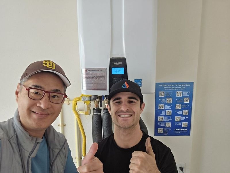 Tank Water Heater Installation